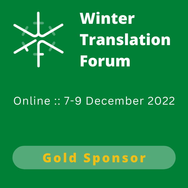 Winter Translation Forum Gold sponsor ticket