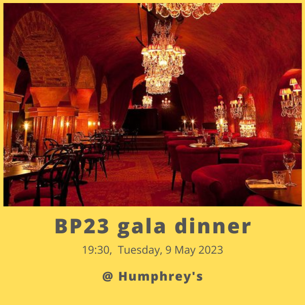 BP23 Translation Conference :: Gala dinner