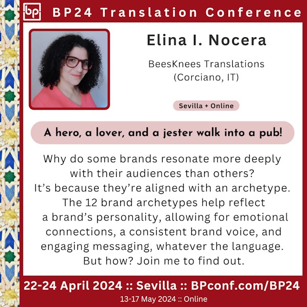 BP24 Translation Conference :: Elina Nocera