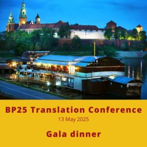 BP25 Translation Conference Gala dinner