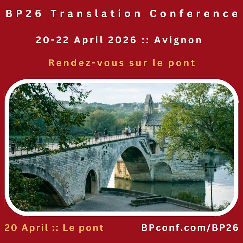 BP26 Translation Conference :: Carlos la Orden Tovar :: Technology for translators