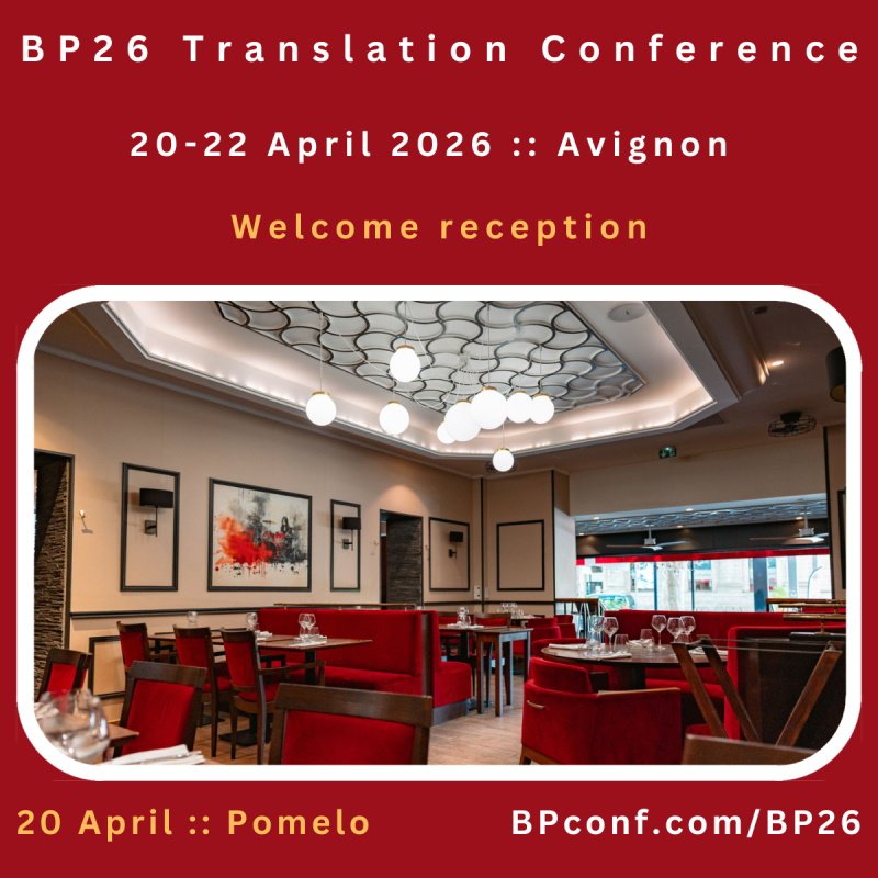 BP26 Translation Conference :: Carlos la Orden Tovar :: Technology for translators