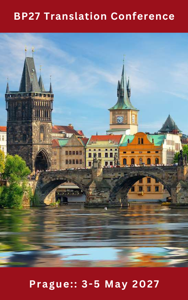 BP27 Translation Conference Prague 3-5 May 2027 :: Web mobile