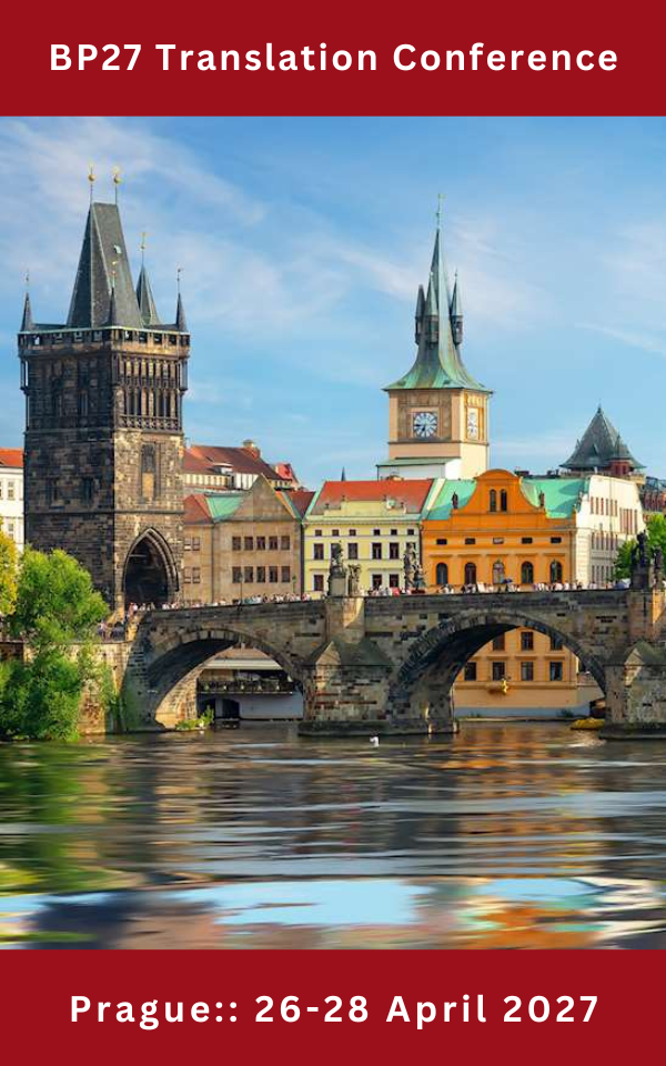 BP27 Translation Conference :: Prague :: 26-28 April 2027
