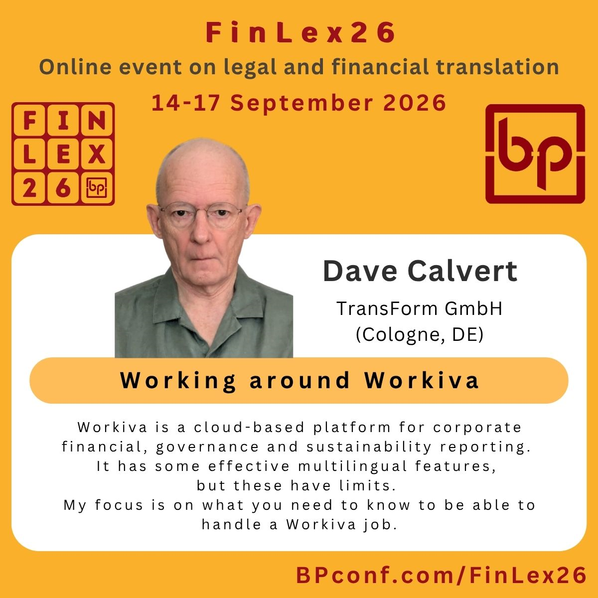 BP26 Translation Conference Avignon :: Csaba Bán :: The conference opens